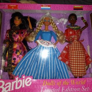 Barbie dolls of the world limited edition sets